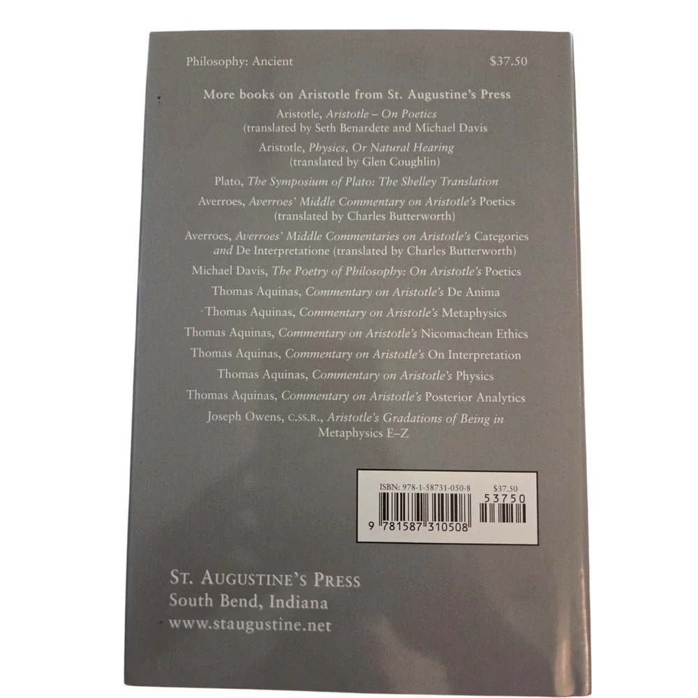 Aristotle as Teacher: His Intro to a Philosophic Science C. Bruell Hardcover